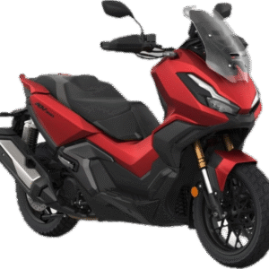 Red Honda Adv scooter that customer can book from our webiste